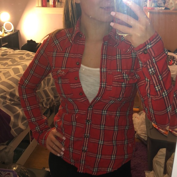 Hollister Plaid Flannel - Picture 7 of 7